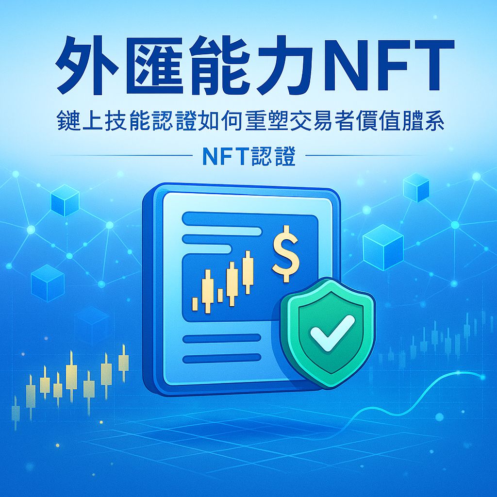 當外匯交易遇上NFT：你的交易能力將成為可收藏的數字資產