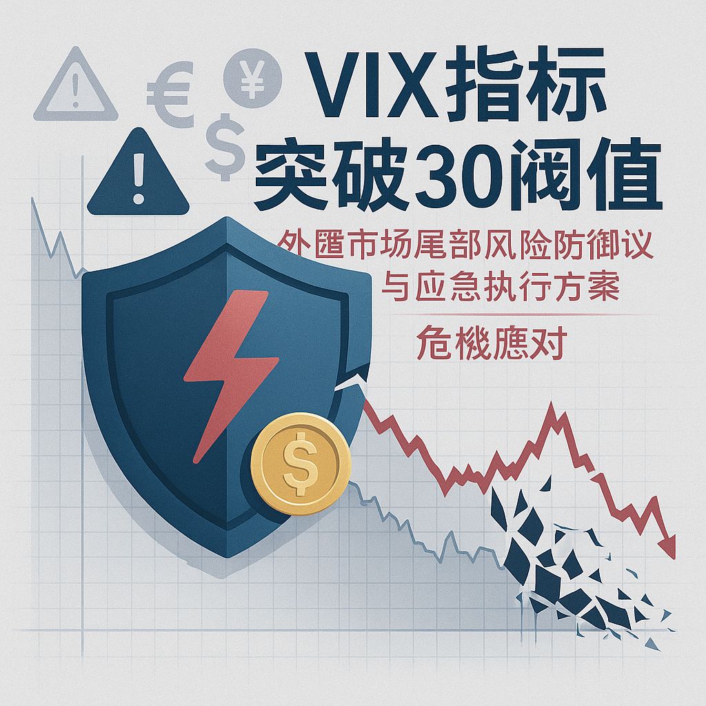 當恐慌指數VIX衝破30大關：外匯市場的生存指南