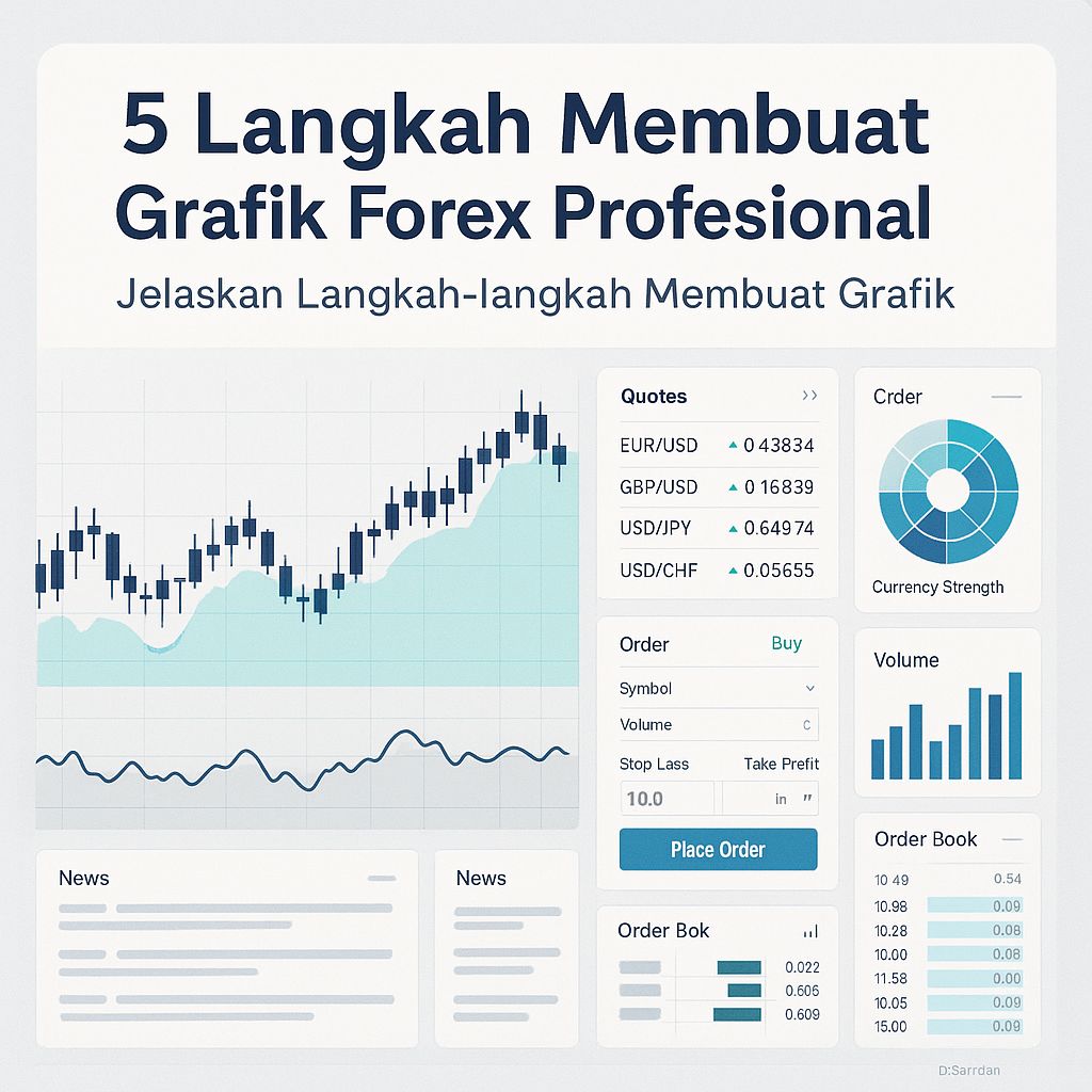 5 Langkah Mudah Membuat Grafik Forex Profesional di Platform Trading Anda