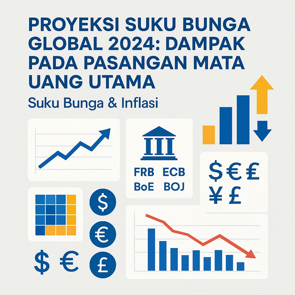 Proyeksi Suku Bunga 2024: Bagaimana Nasib Pasangan Mata Uang Utama?