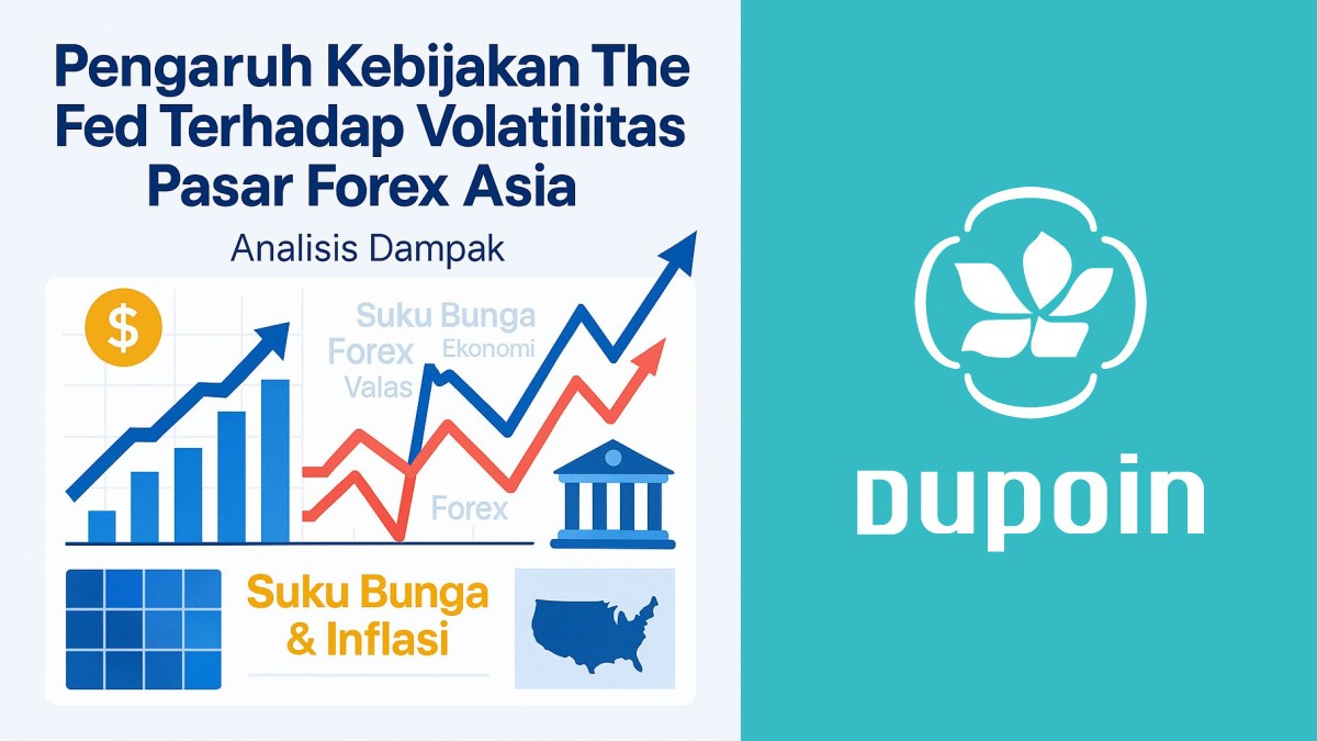 Infografis dampak kebijakan The Fed pada pasar forex Asia