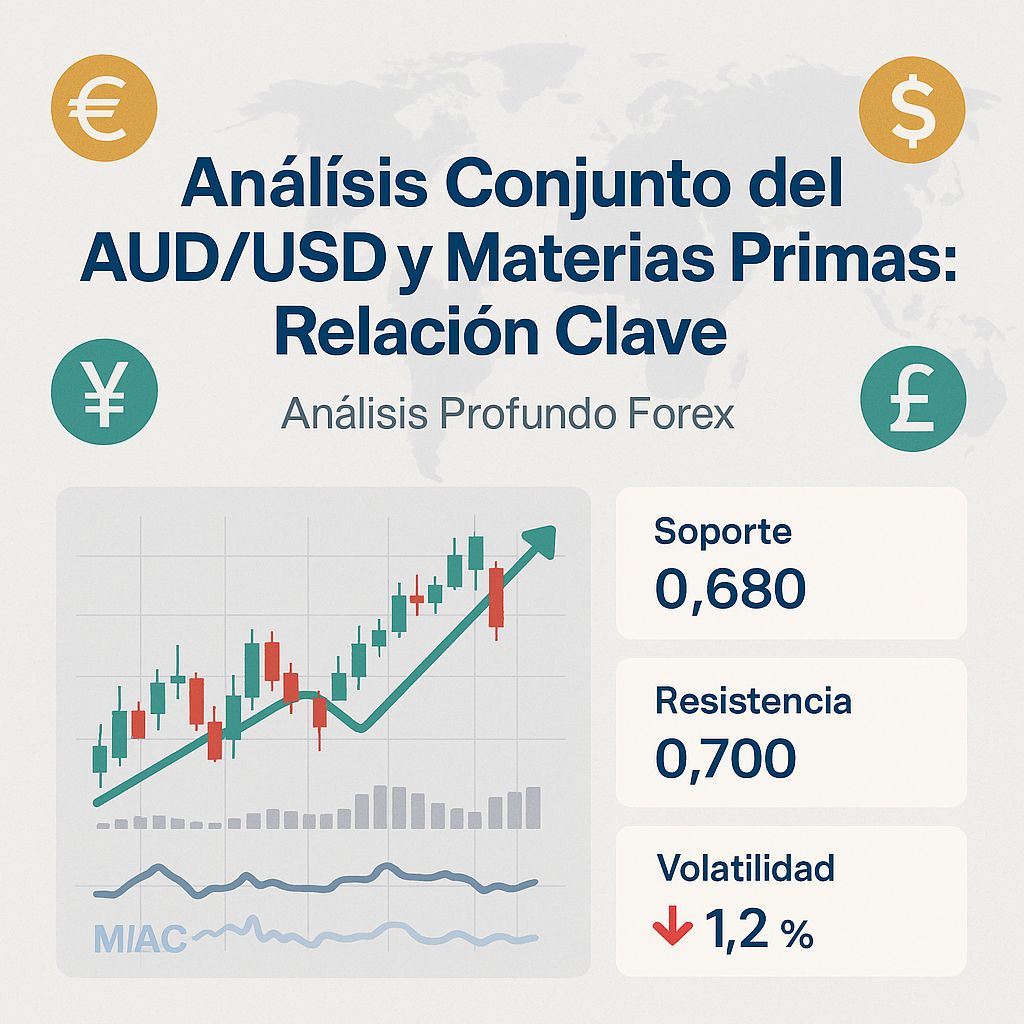El Romance Volátil: Cómo el Dólar Australiano Baila con las Materias Primas