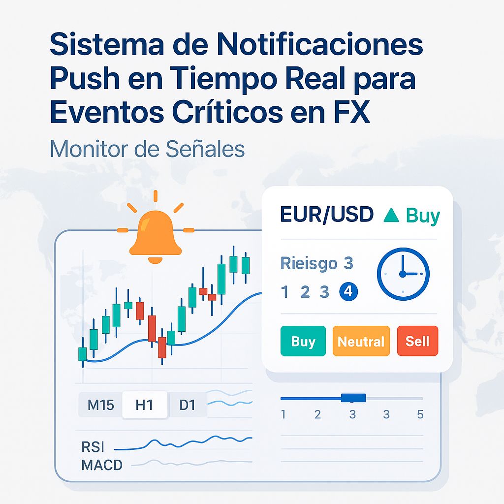 ¿Cómo un Sistema de Notificaciones Push Puede Salvarte en el Caótico Mundo del FX?