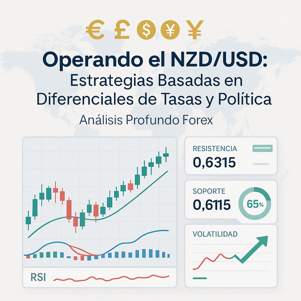 El Arte de Operar el Dólar Neozelandés: Cuando las Tasas de Interés Mandan