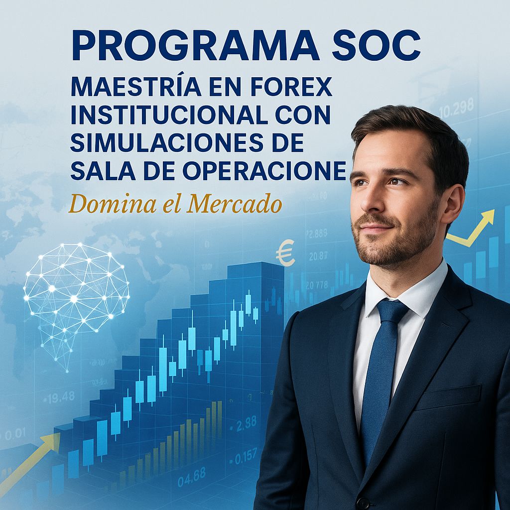 Maestría SOC: Tu Pasaporte al Forex Institucional con Experiencia Real