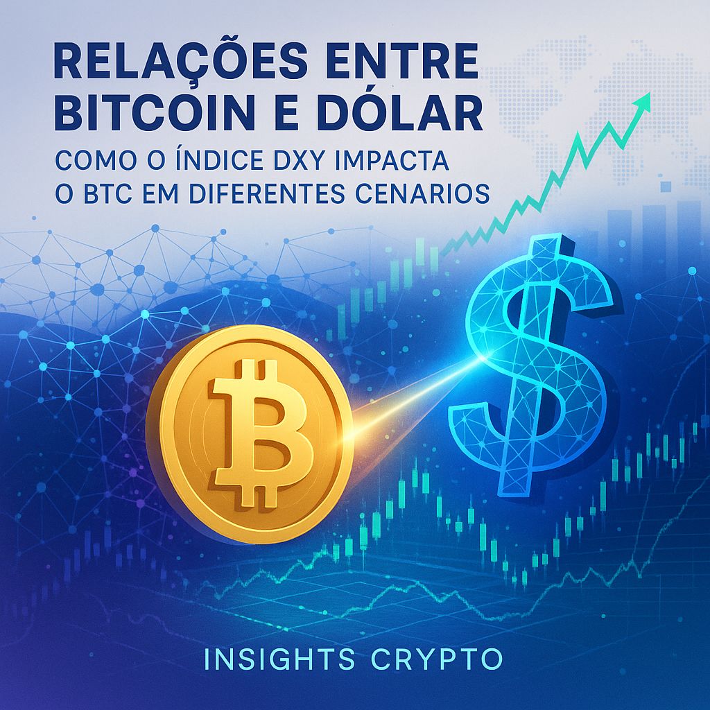 Bitcoin vs. Dólar: Desvendando a Dança com o Índice DXY