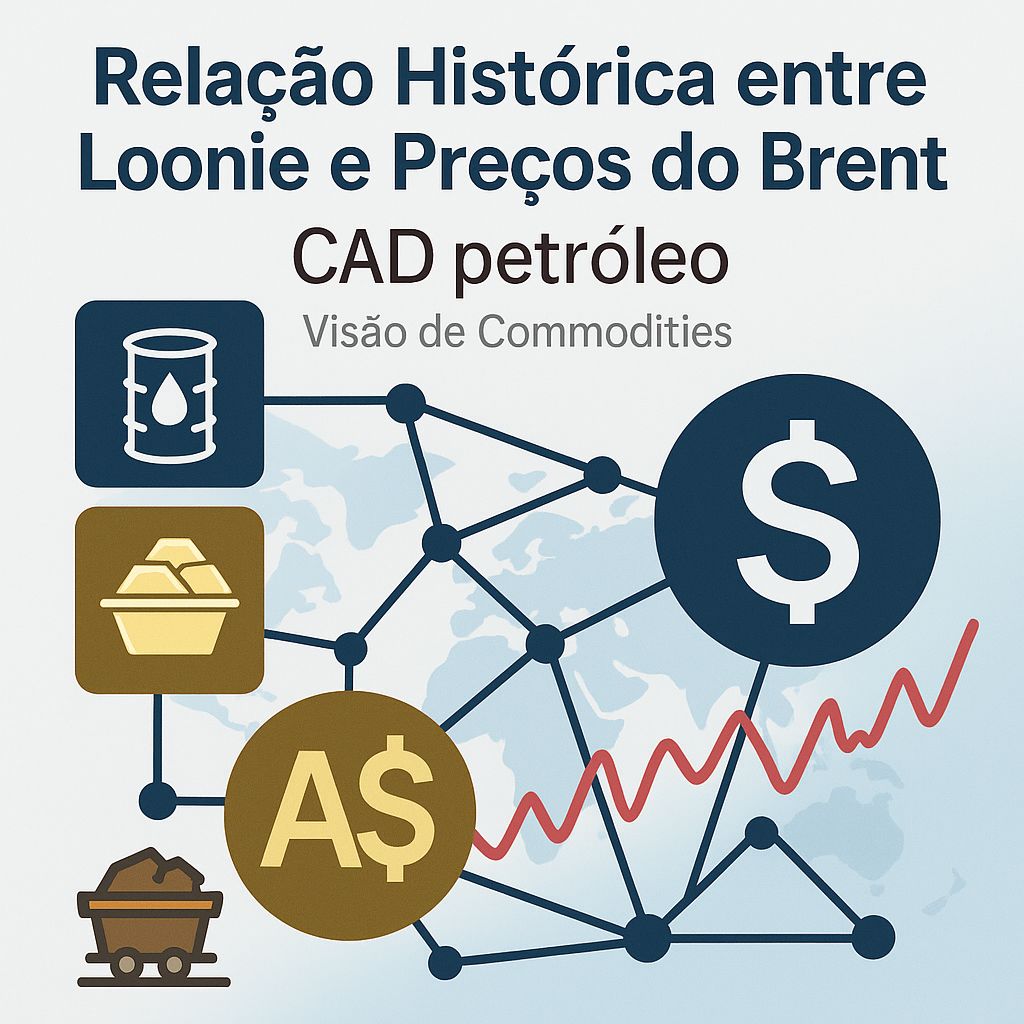 Como o Petróleo Brent Moldou o Destino do Dólar Canadense (Loonie)