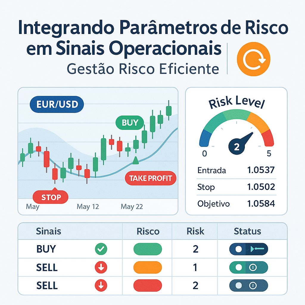 Como Integrar Parâmetros de Risco nos Seus Sinais Operacionais
