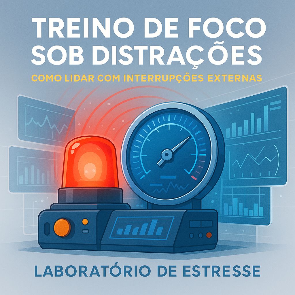 Domine Sua Atenção: Guia Prático para Treinar o Foco em Meio a Interrupções Externas