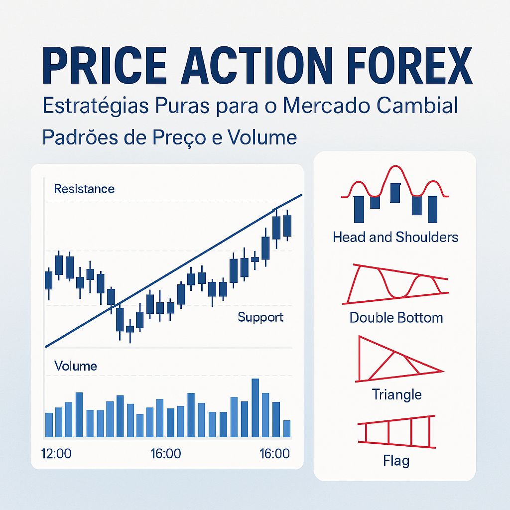 Dominando o Mercado Cambial com Estratégias Puras de Price Action