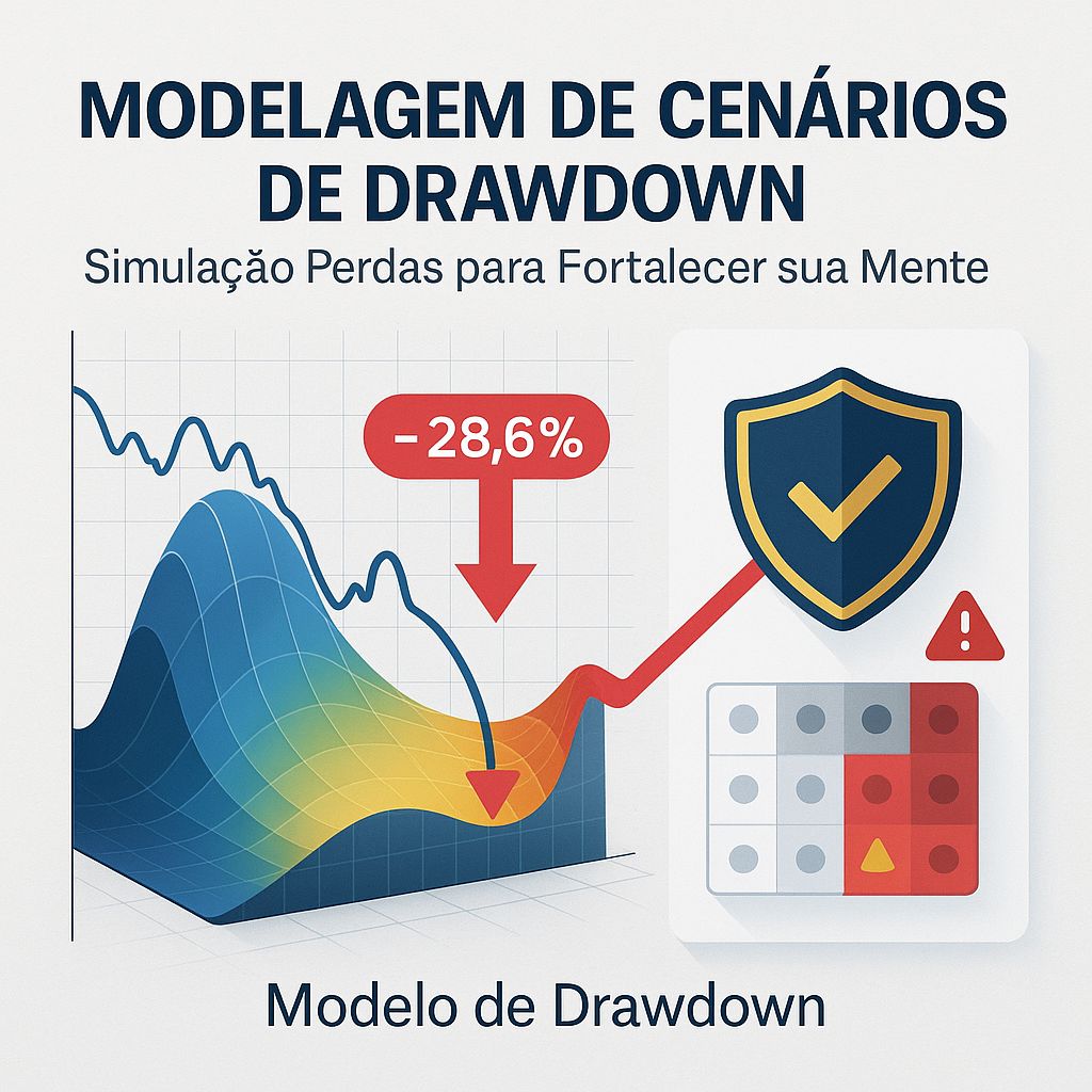 Como a Simulação de Perdas Pode Te Deixar Psicologicamente à Prova de Drawdowns