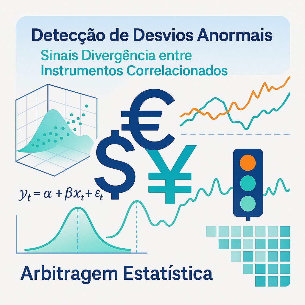 Como Identificar Desvios Anormais entre Ativos Correlacionados