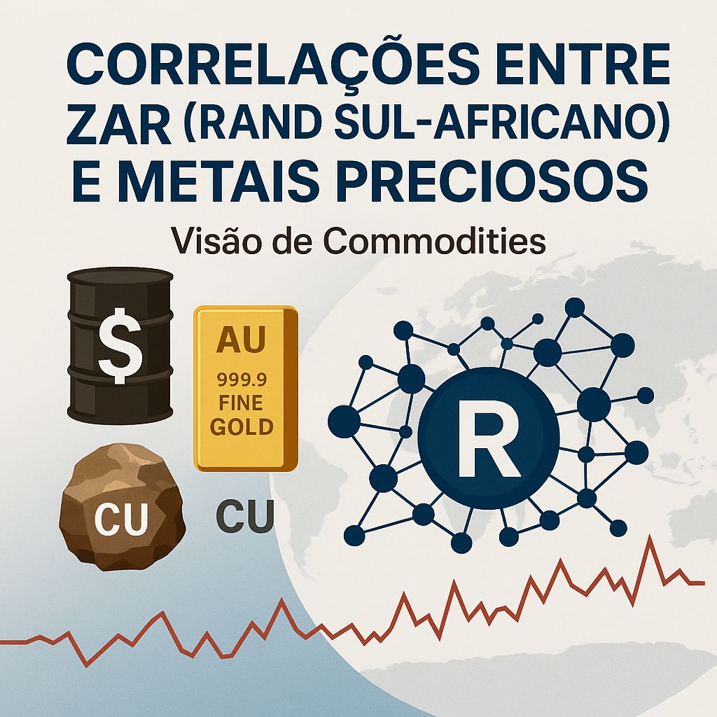 Como o Rand Sul-Africano (ZAR) Dança com os Metais Preciosos