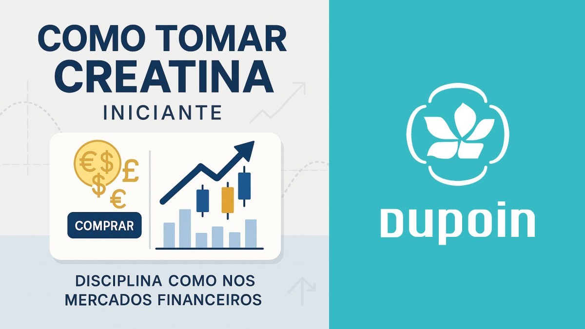Suplementação para Traders Iniciantes: Disciplina como na Creatina