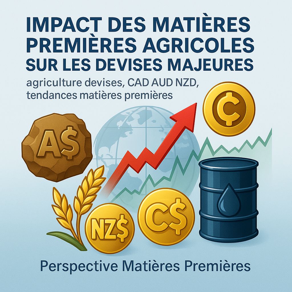 Comment les Matières Premières Agricoles Font Danser les Devises CAD, AUD et NZD