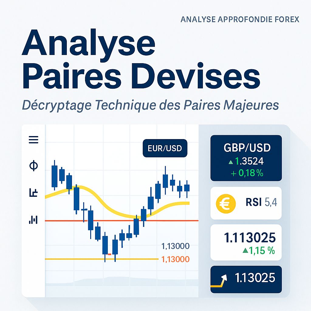 Décryptage Technique des Paires de Devises Majeures : Stratégies et Analyses