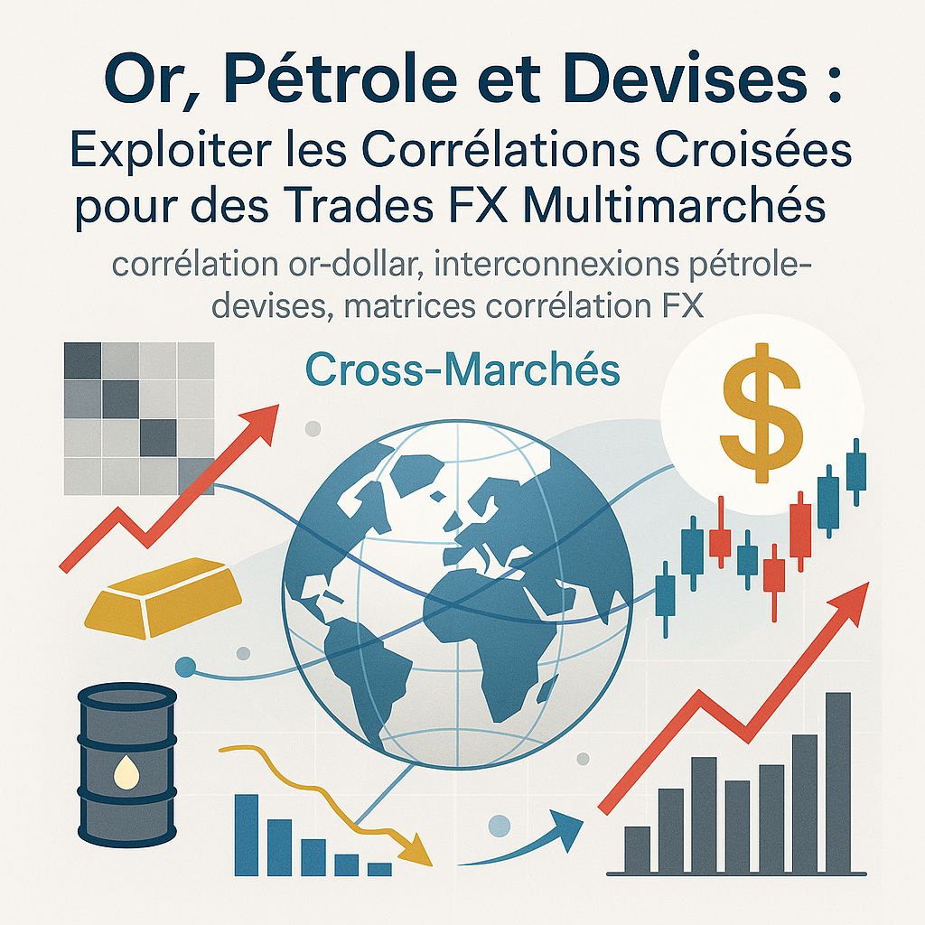 Maîtriser les Corrélations Or-Pétrole-Devises pour Optimiser vos Trades FX
