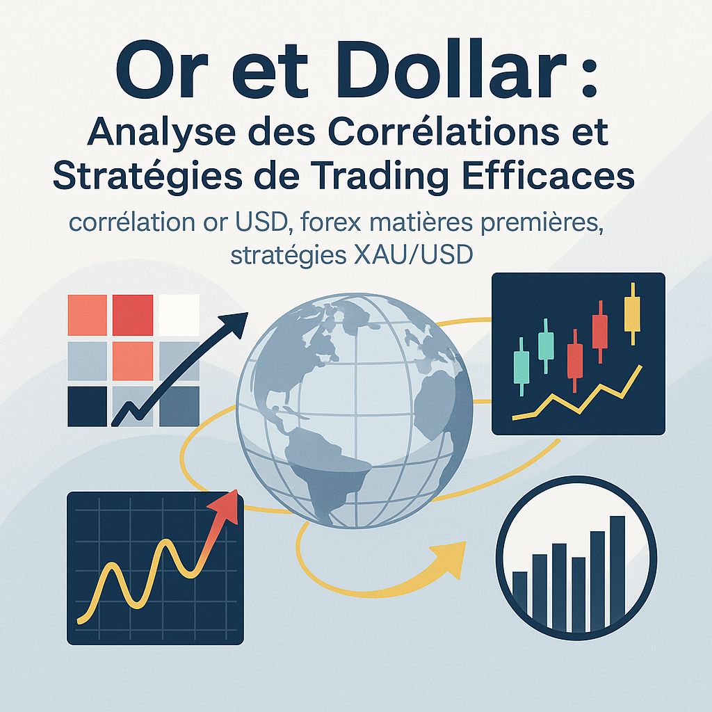 Comprendre la Danse entre l'Or et le Dollar : Un Guide pour Traders