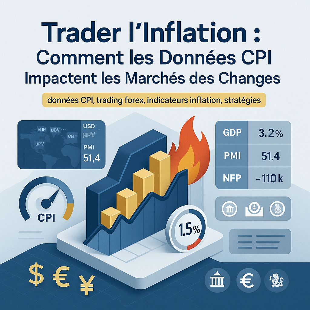 Trader l'Inflation : Maîtriser l'Impact des Données CPI sur le Forex