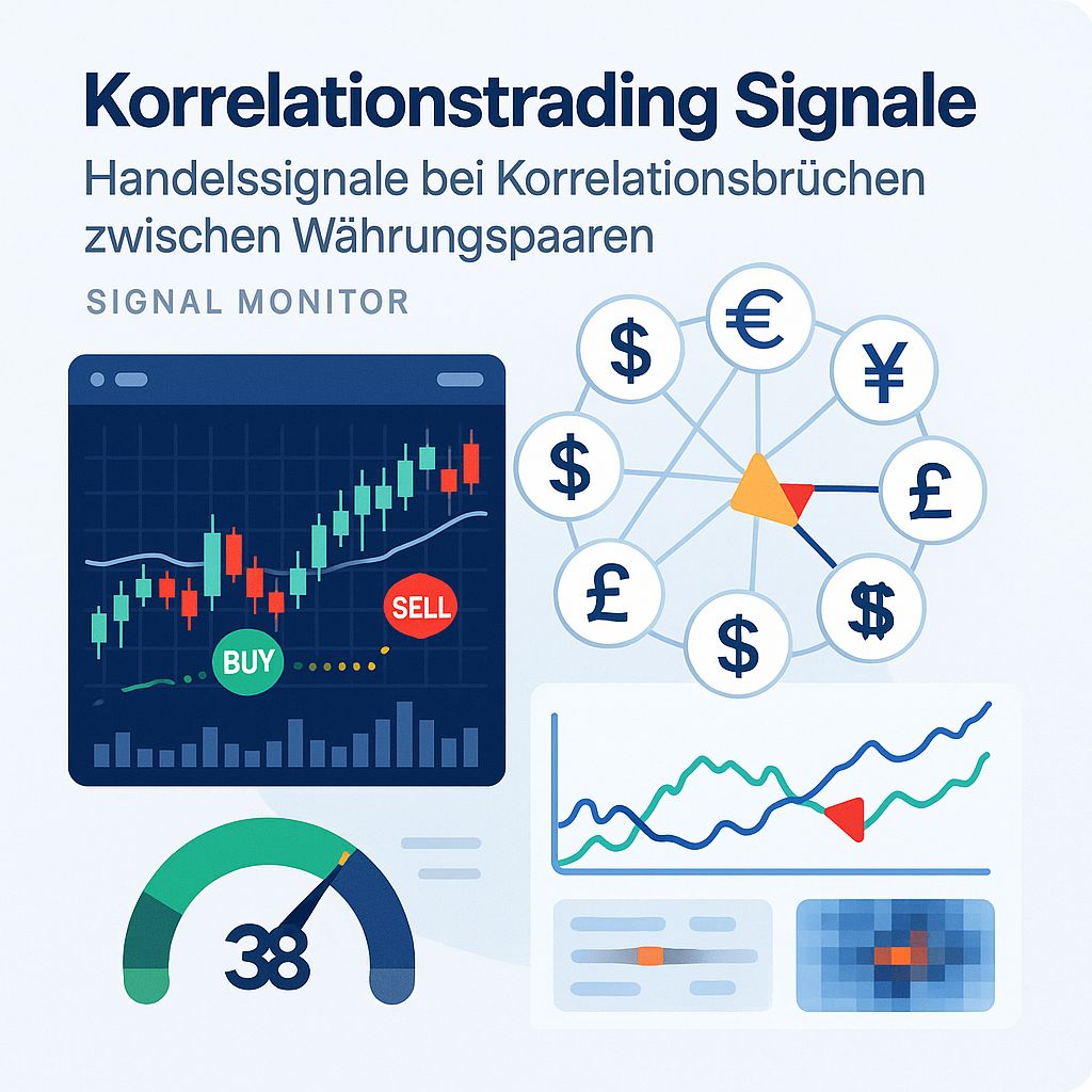 Wie man Korrelationsbrüche zwischen Währungspaaren als Handelssignale nutzt