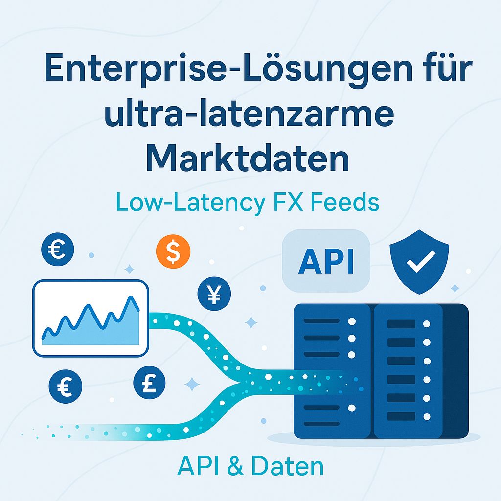Ultra-latenzarme Marktdaten: Enterprise-Lösungen für den Hochgeschwindigkeitshandel