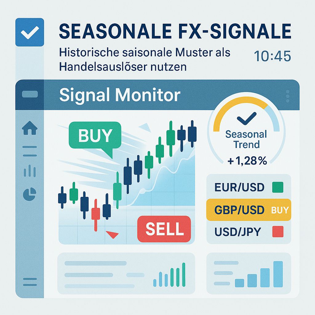 Wie Sie historische saisonale Muster als Handelsauslöser clever nutzen