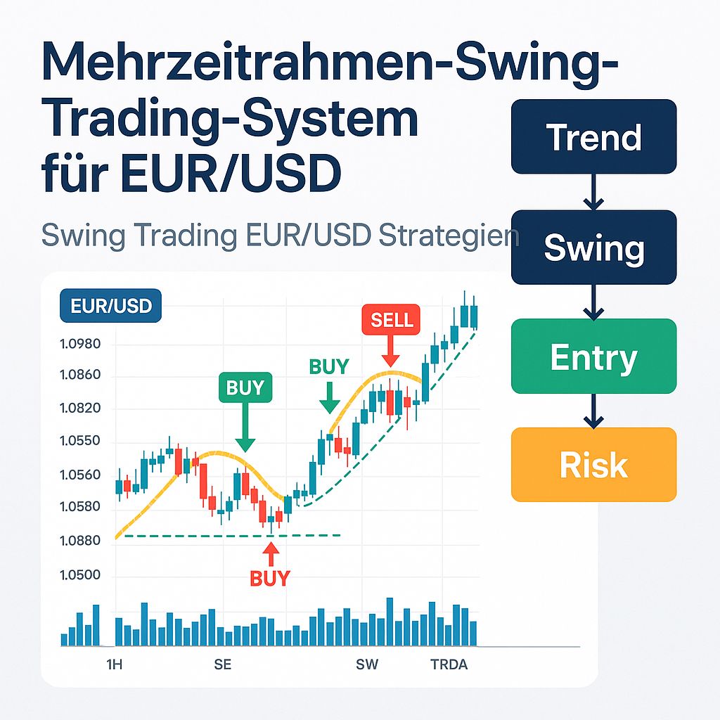 Das ultimative Mehrzeitrahmen-System für Swing Trading mit EUR/USD
