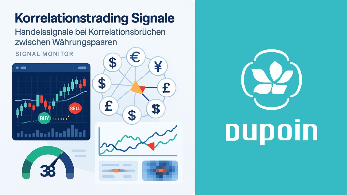 Wie man Korrelationsbrüche zwischen Währungspaaren als Handelssignale nutzt