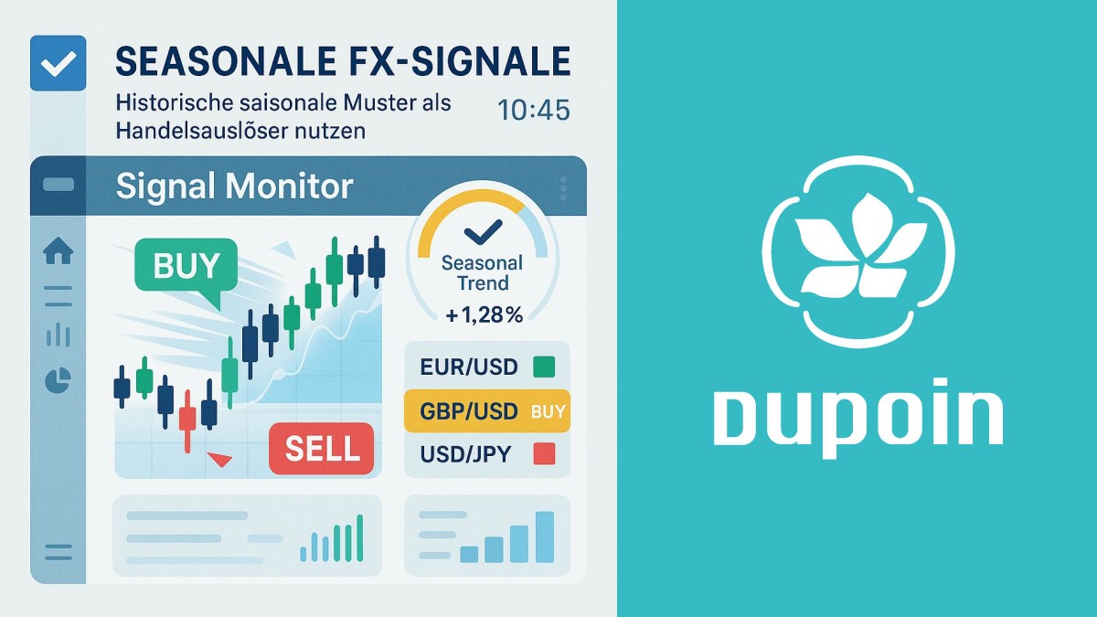 Wie Sie historische saisonale Muster als Handelsauslöser clever nutzen