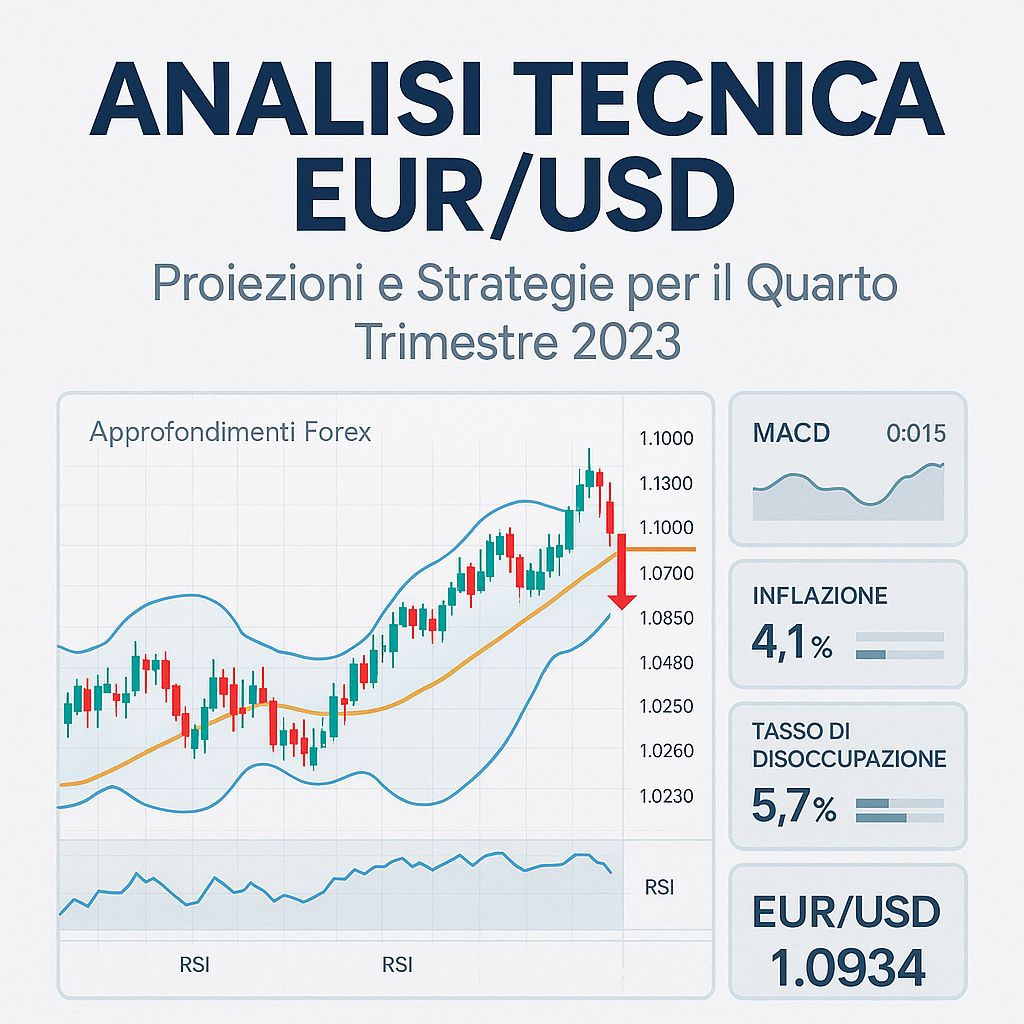 EUR/USD: Una Guida all'Analisi Tecnica per Affrontare gli Ultimi Mesi del 2023