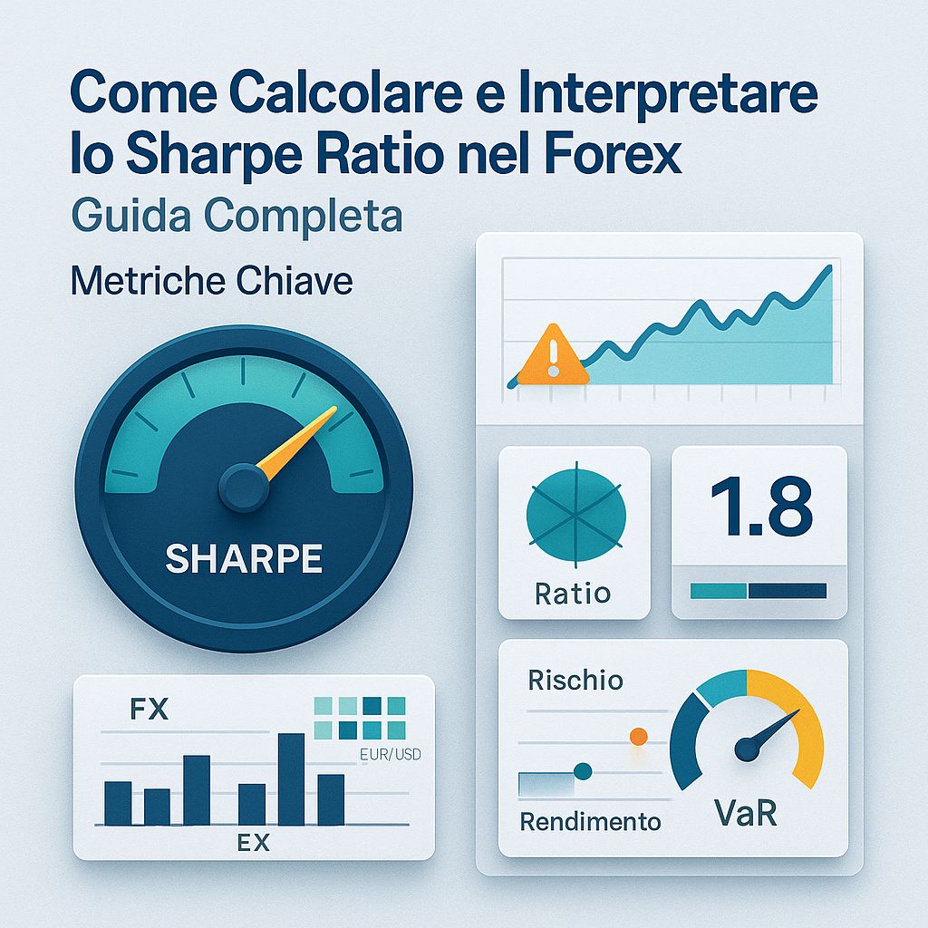 Sharpe Ratio nel Forex: Come Calcolarlo e Usarlo per Migliorare le Tue Strategie