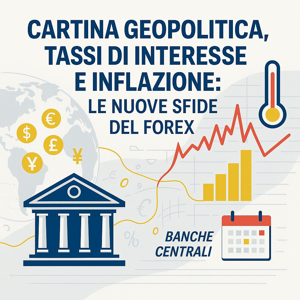 Geopolitica e Tassi: Come le Banche Centrali Navigano il Caos del Forex