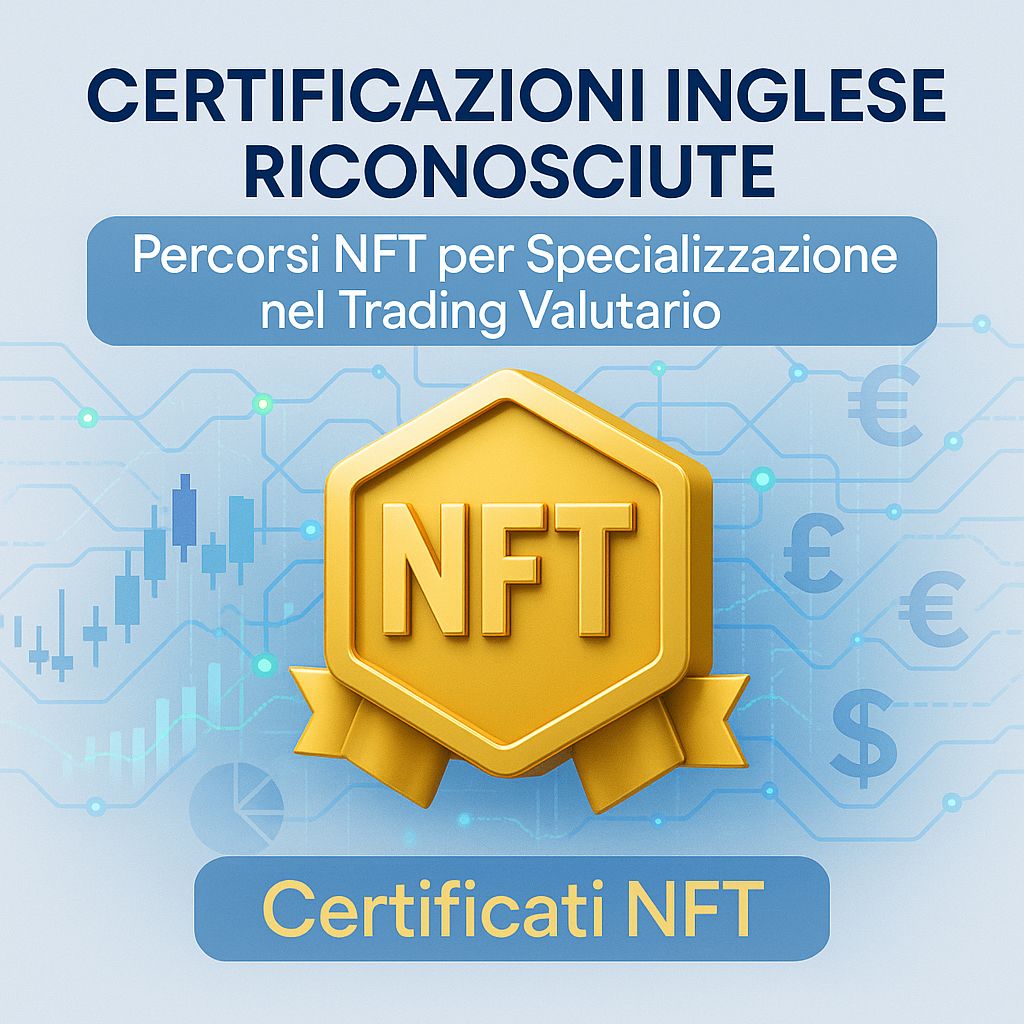 Certificazioni d'Inglese per il Trading: Come gli NFT Stanno Rivoluzionando la Formazione