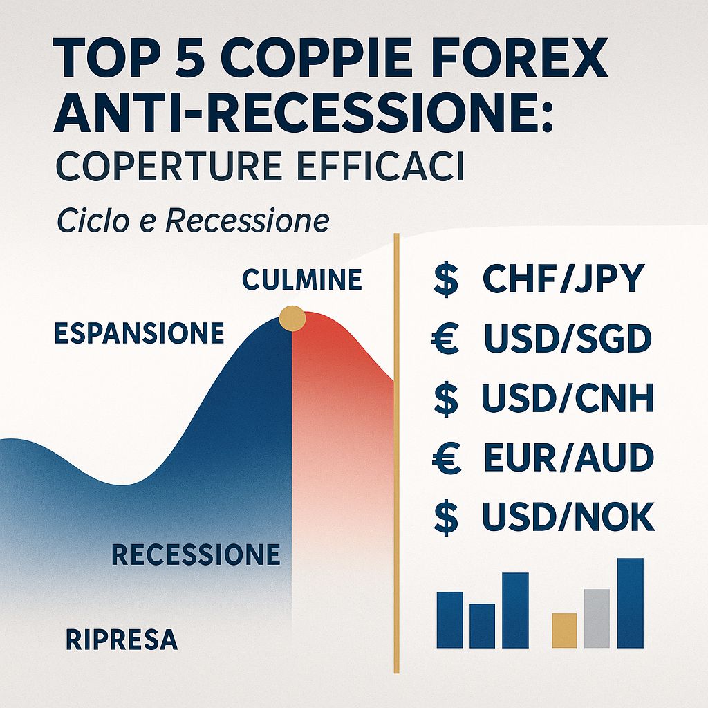 Le 5 Migliori Coppie Forex per Proteggerti dalla Recessione