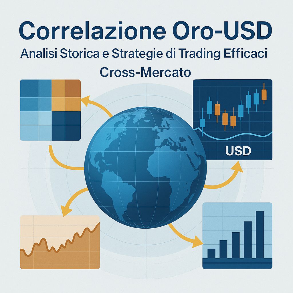Dinamiche Oro-USD: Modelli di Correlazione Storica e Opportunità di Trading