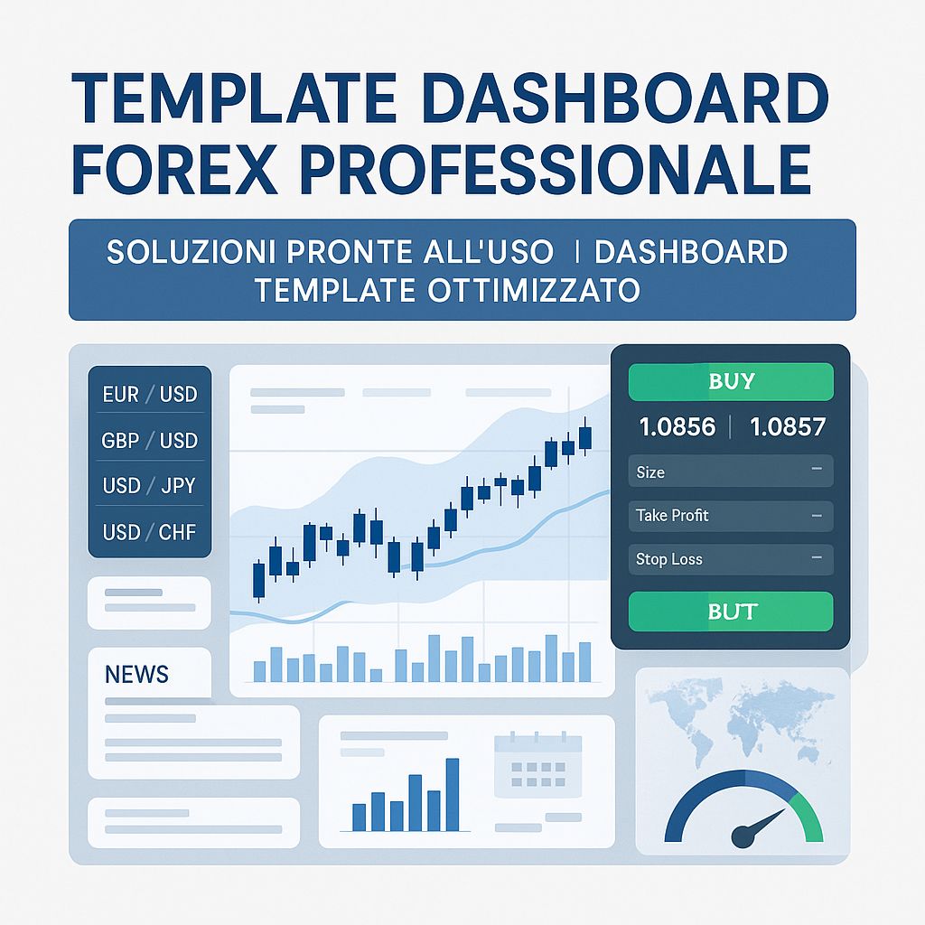Dashboard Template Forex: La Tua Soluzione Professionale Pronta all'Uso