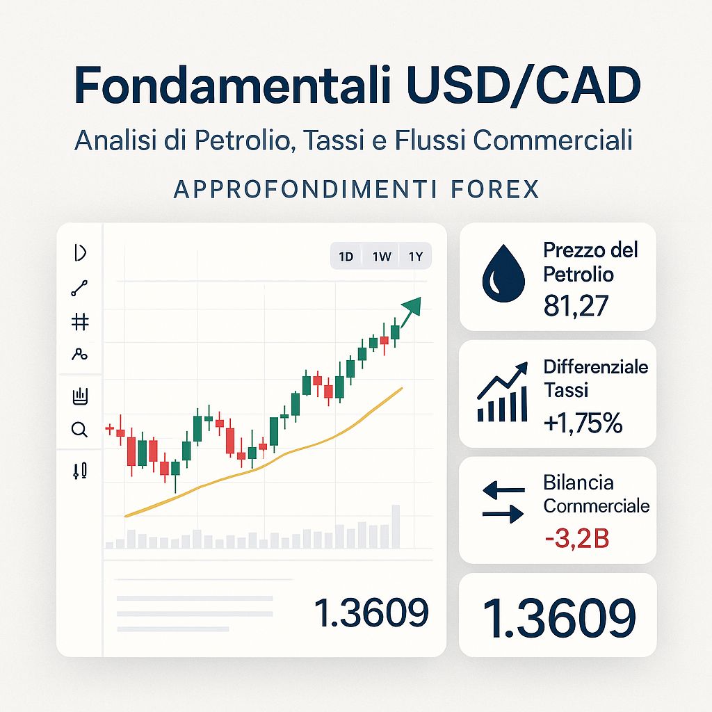 Come Petrolio, Tassi e Commercio Muovono l'USD/CAD