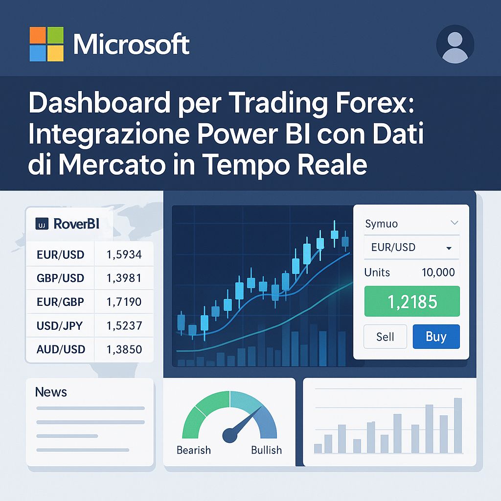 Come Creare un Microsoft Dashboard per il Trading Forex con Power BI