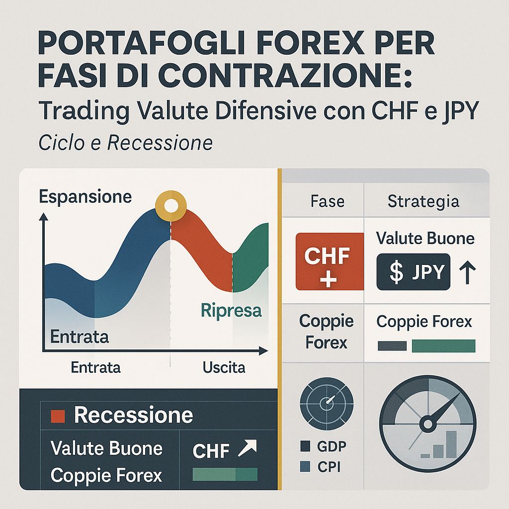 CHF e JPY: Costruire Portafogli Forex Resilienti nelle Fasi di Contrazione
