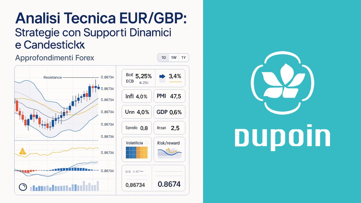 Operare su EUR/GBP: Segnali da Supporti Mobili e Formazioni Candlestick