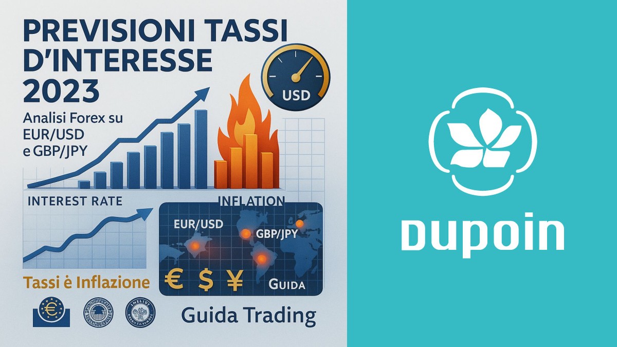 Previsioni Tassi d'Interesse 2023: Come Muoveranno EUR/USD e GBP/JPY?