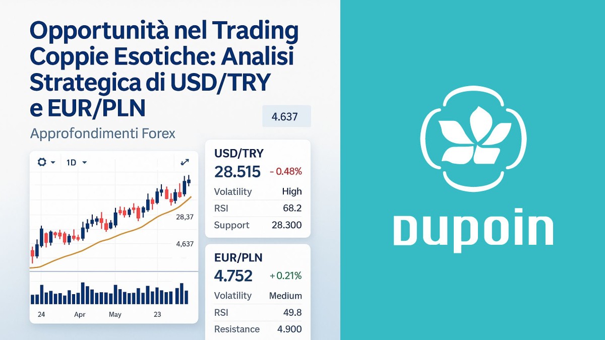 Strategie Vincenti per il Trading su Coppie Esotiche: Focus su USD/TRY e EUR/PLN