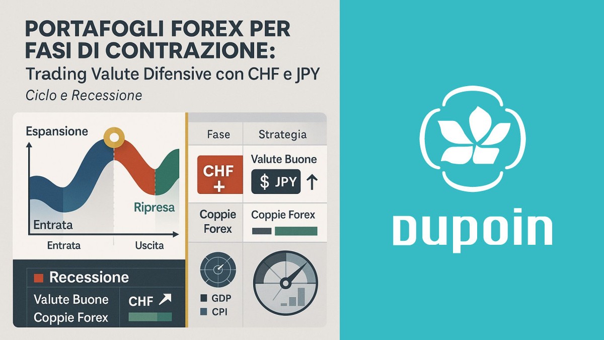 CHF e JPY: Costruire Portafogli Forex Resilienti nelle Fasi di Contrazione
