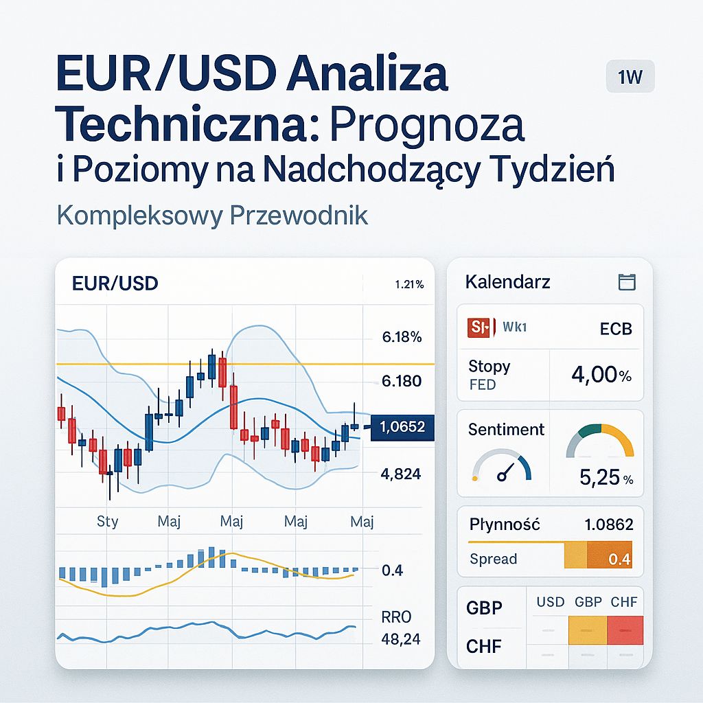 EUR/USD: Kompleksowy Przegląd Techniczny i Najważniejsze Poziomy na Najbliższe Dni