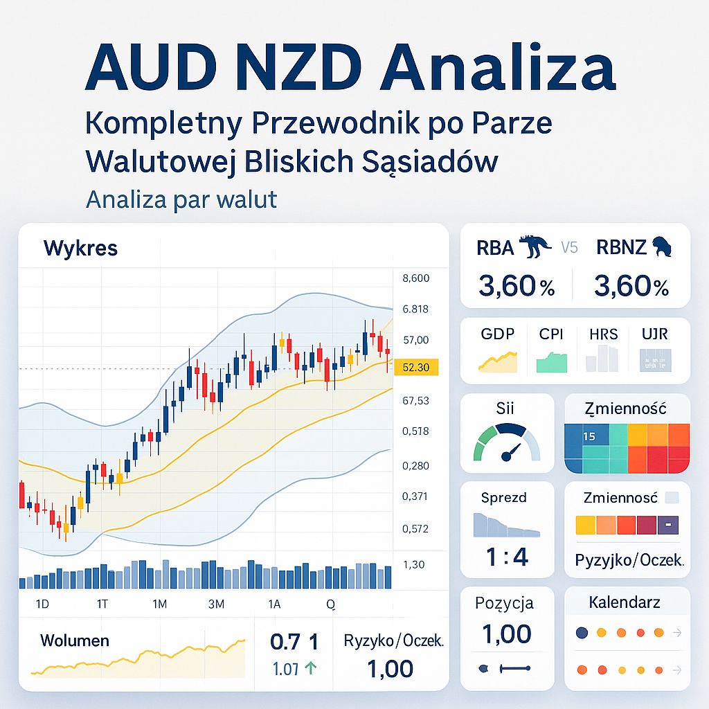 AUD/NZD - Dogłębna Analiza Pary Walutowej Bliskich Sąsiadów