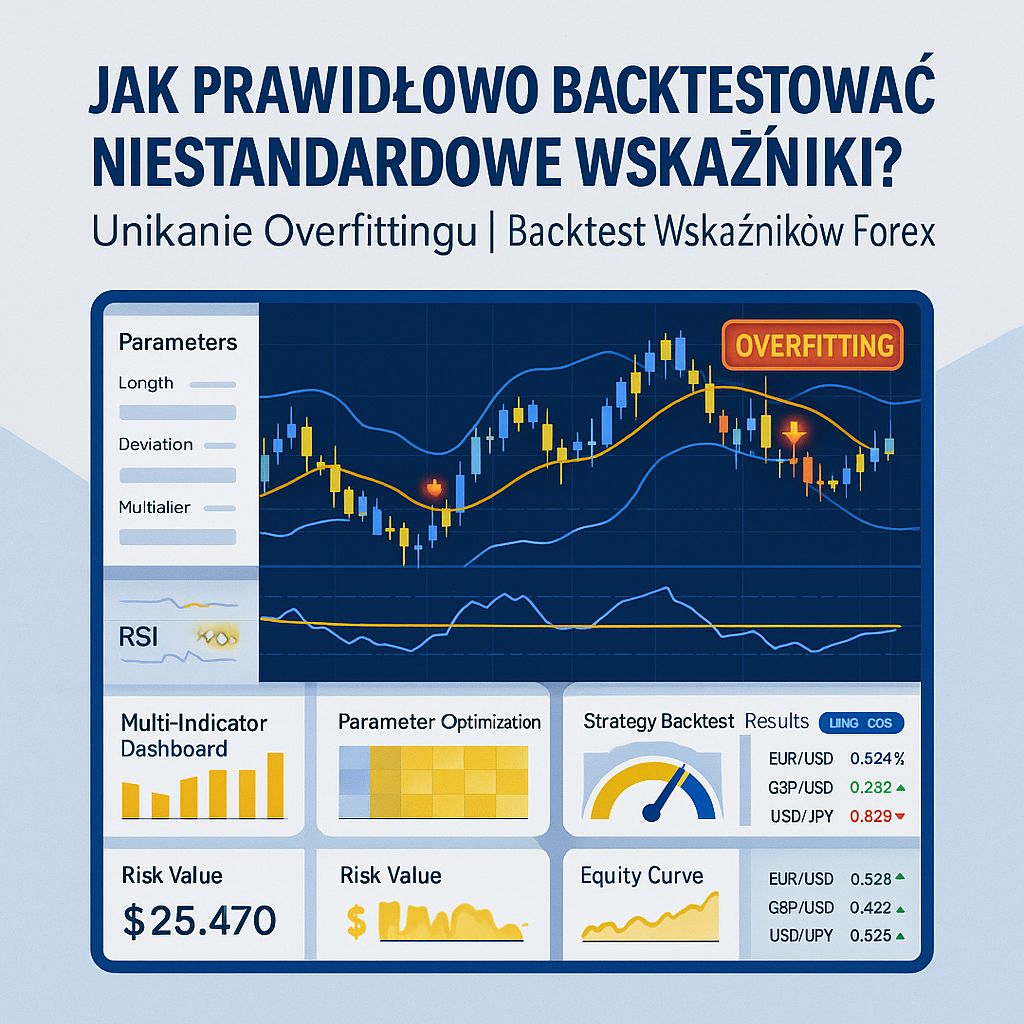 Mistrzostwo w Backteście: Jak Testować Niestandardowe Wskaźniki i Nie Zwariować