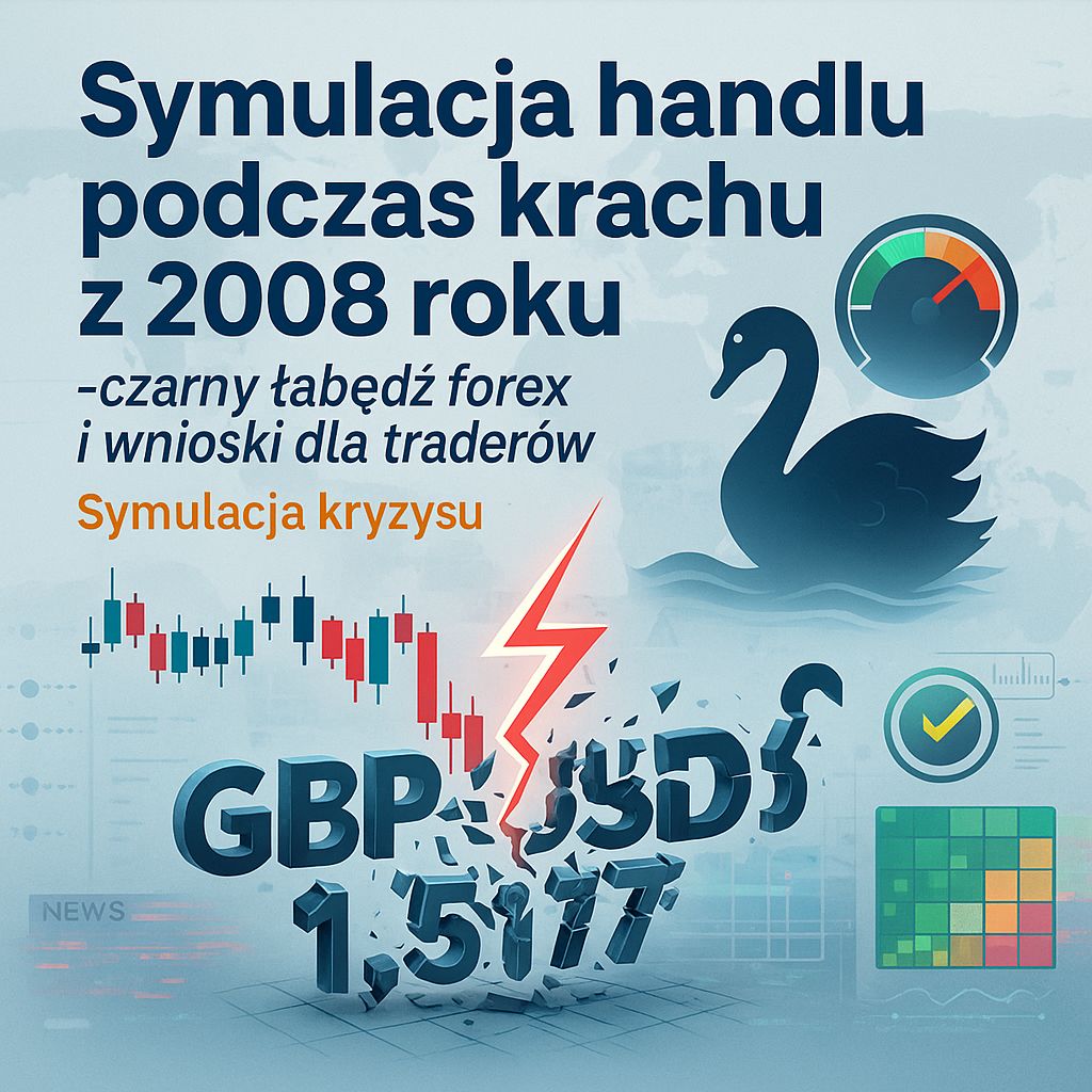 Krach 2008 jako poligon doświadczalny: Czego Czarny Łabędź na Forex uczy dzisiejszych traderów?