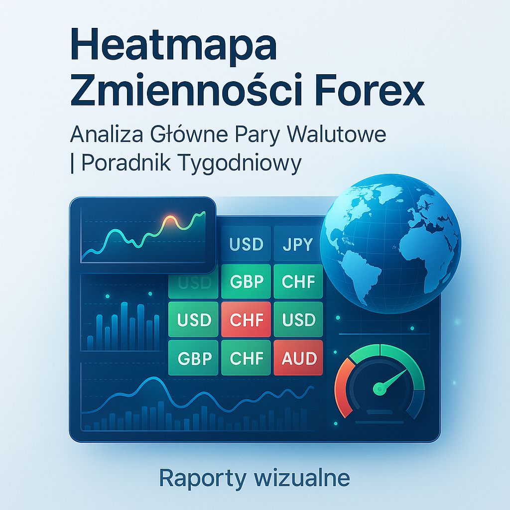 Heatmapa Forex: Zobacz, Które Główne Pary Walutowe Ruszają Się Najbardziej w Tym Tygodniu