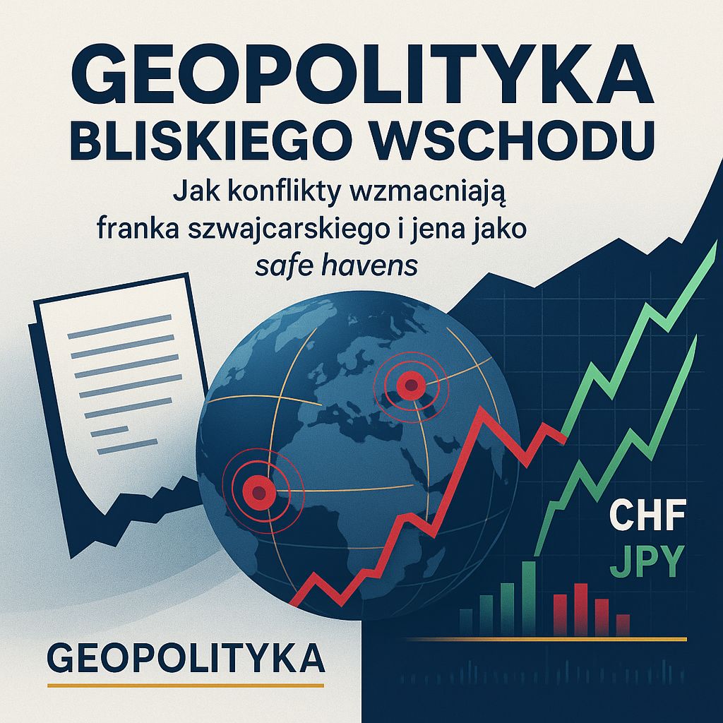 Bliski Wschód w Płomieniach, Frank i Jen na Fali: Dlaczego Kryzysy są Dobrymi Wróżbami dla Pewnych Walut