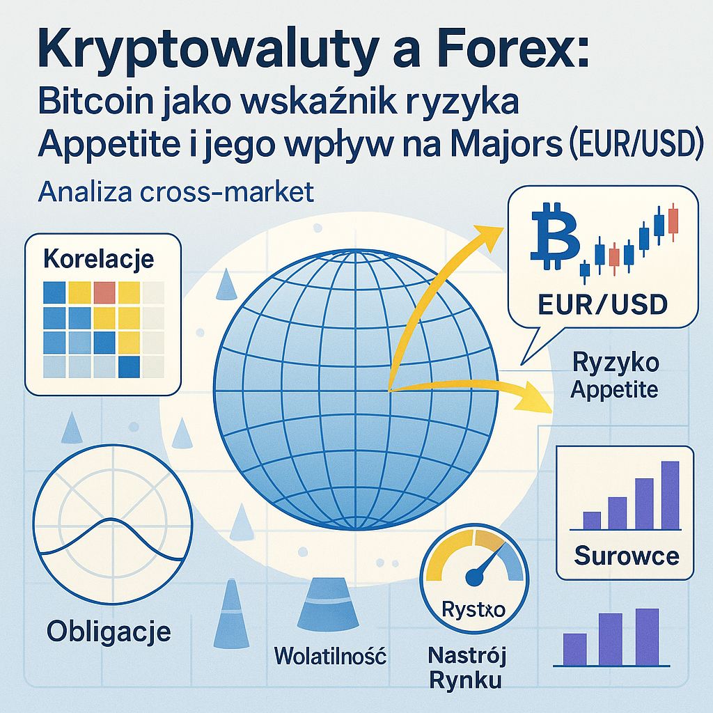 Bitcoin: Barometr Apetytu na Ryzyko i Jego Siła Napędowa dla EUR/USD